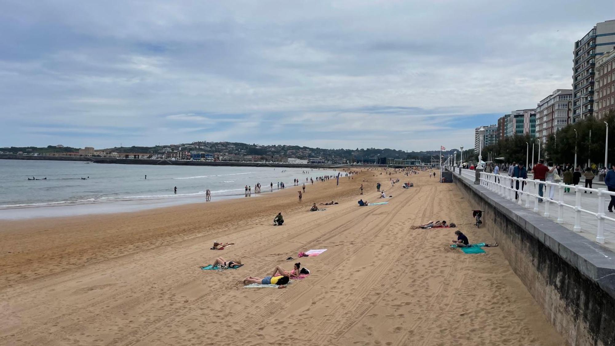 Apartamento Playa De Gijon Exterior photo
